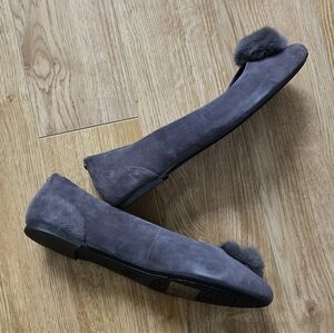 NEW🆕️ MICHAEL Michael Kors Charcoal "Remi Ballet" Shoe style 40F7REFP1S